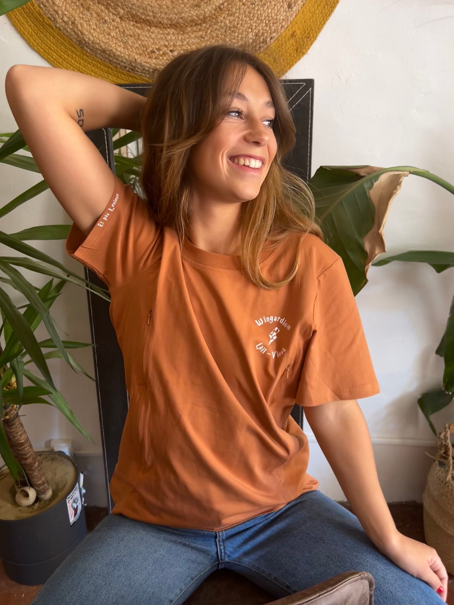 T-shirt d'allaitement JENNY - 100% coton