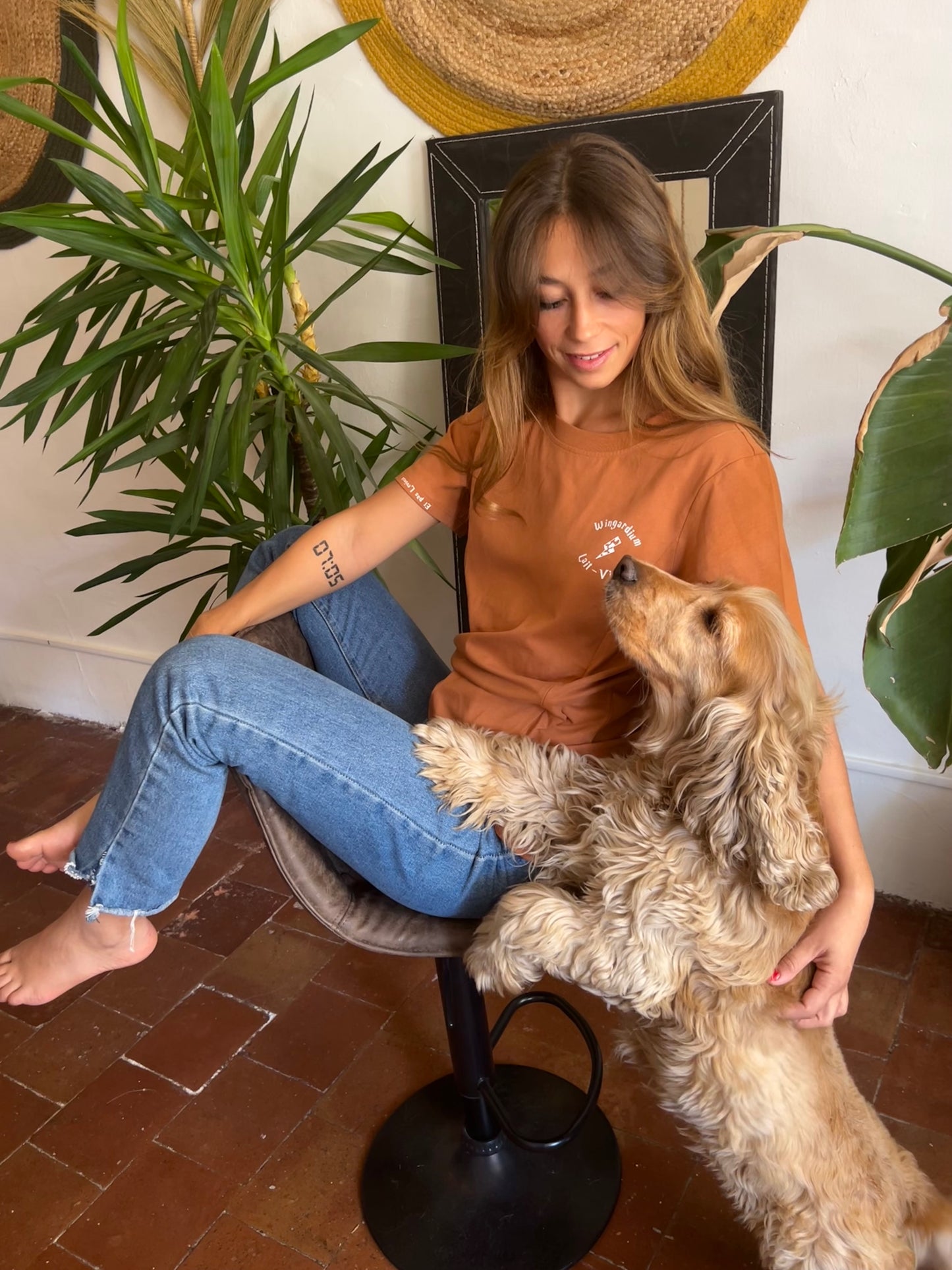T-shirt d'allaitement JENNY - 100% coton