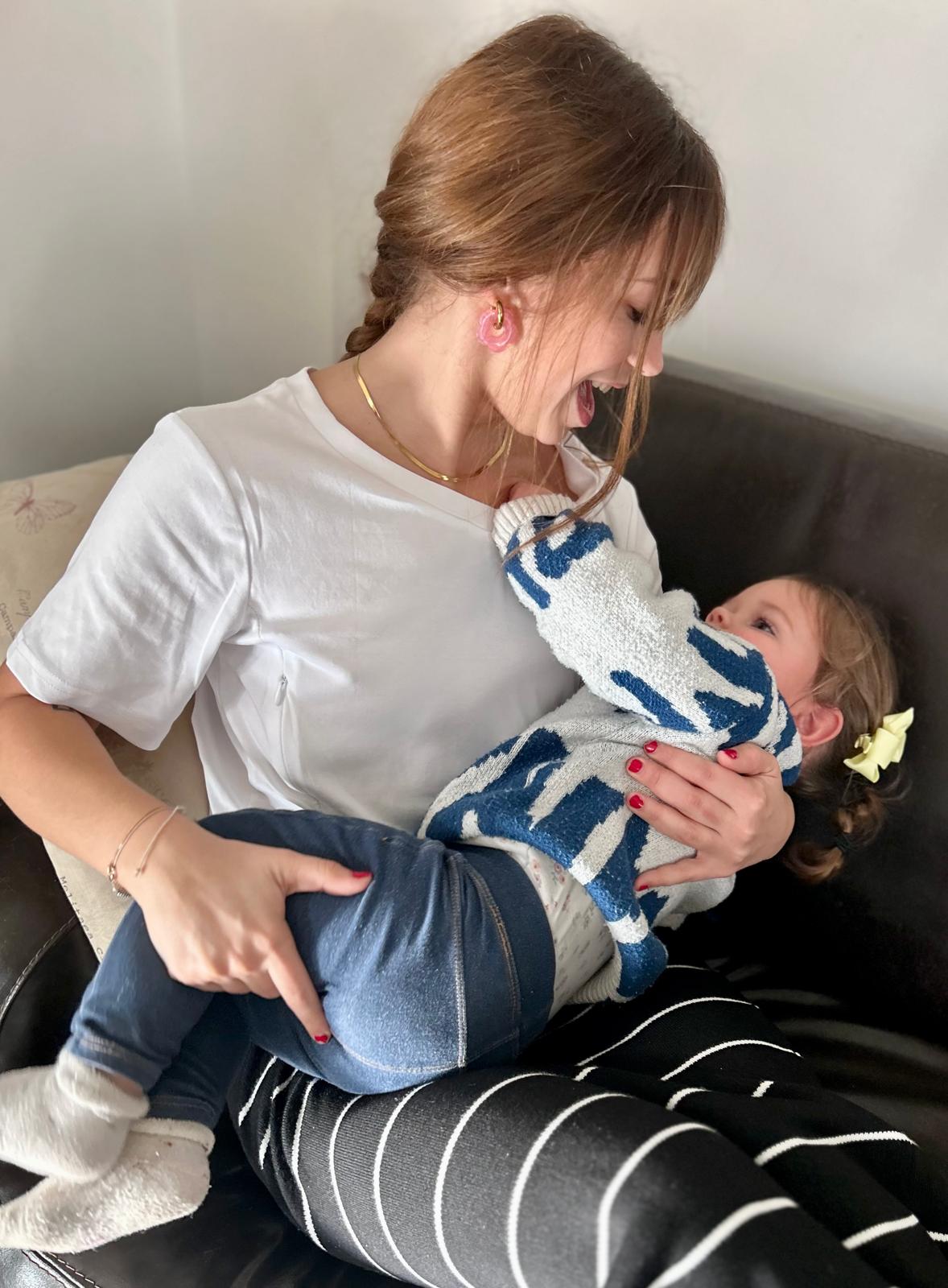 T-shirt d'allaitement Bee Happy - 100% coton