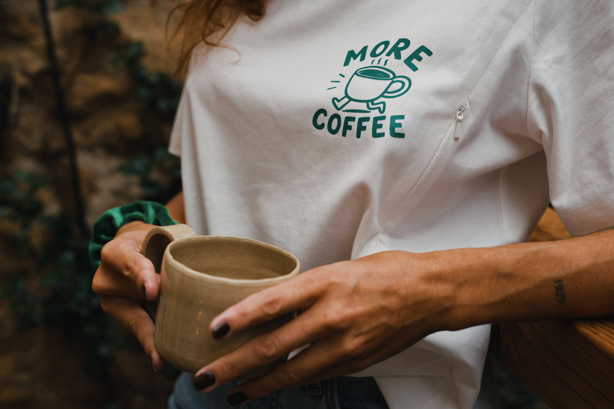 T-shirt d'allaitement MARGUERITE - 100% coton