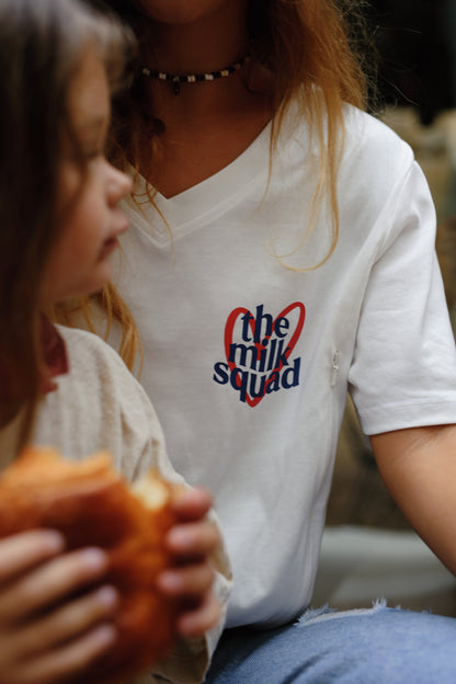 T-shirt d'allaitement CHARLIE - 100% coton