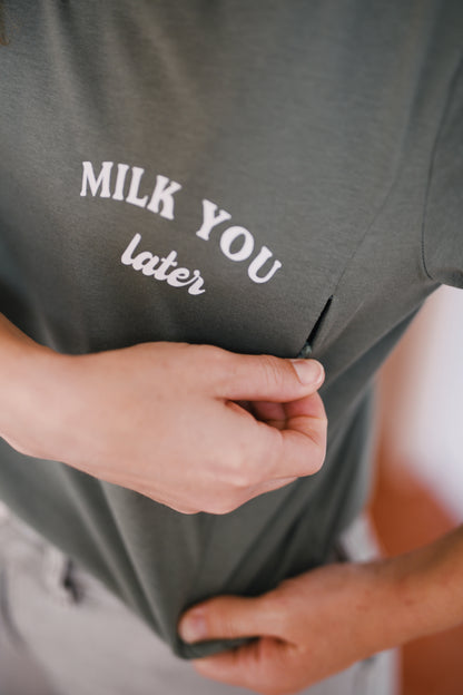 T-shirt d'allaitement MAÉVA - 100% coton