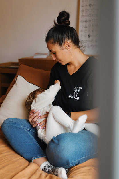 T-shirt d'allaitement SOLENE - 100% coton
