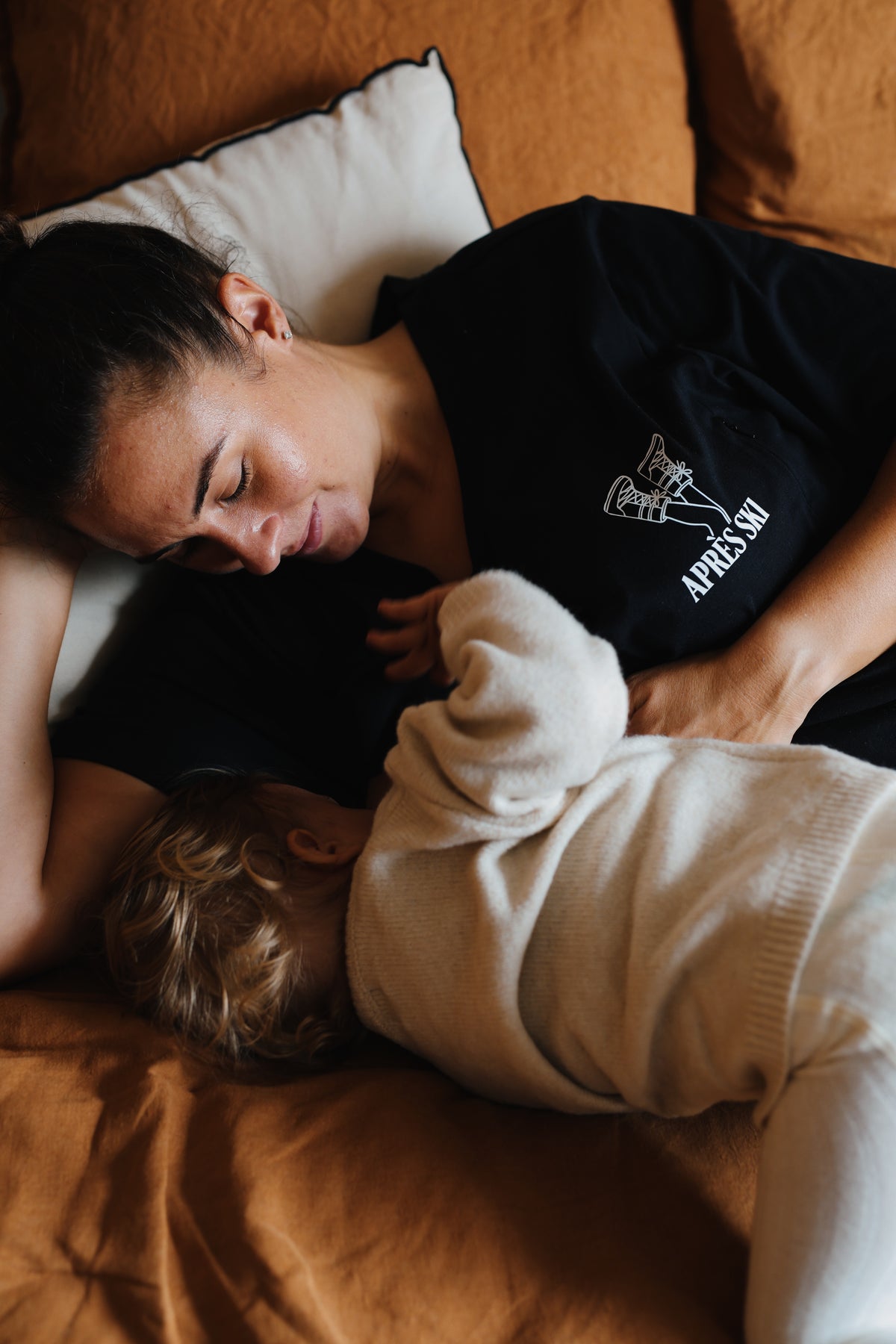 T-shirt d'allaitement SOLENE - 100% coton