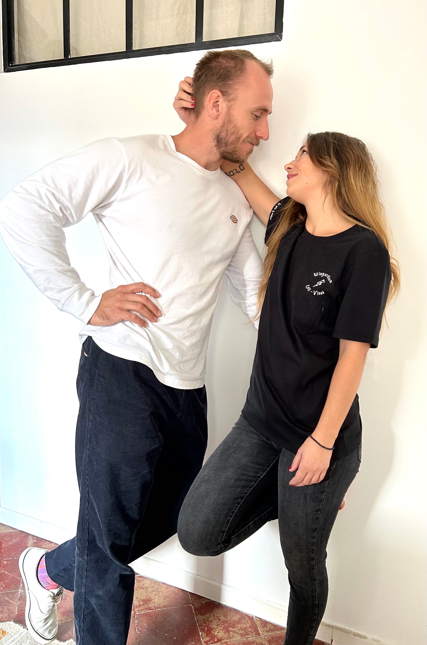 T-shirt d'allaitement JENNY noir - 100% coton