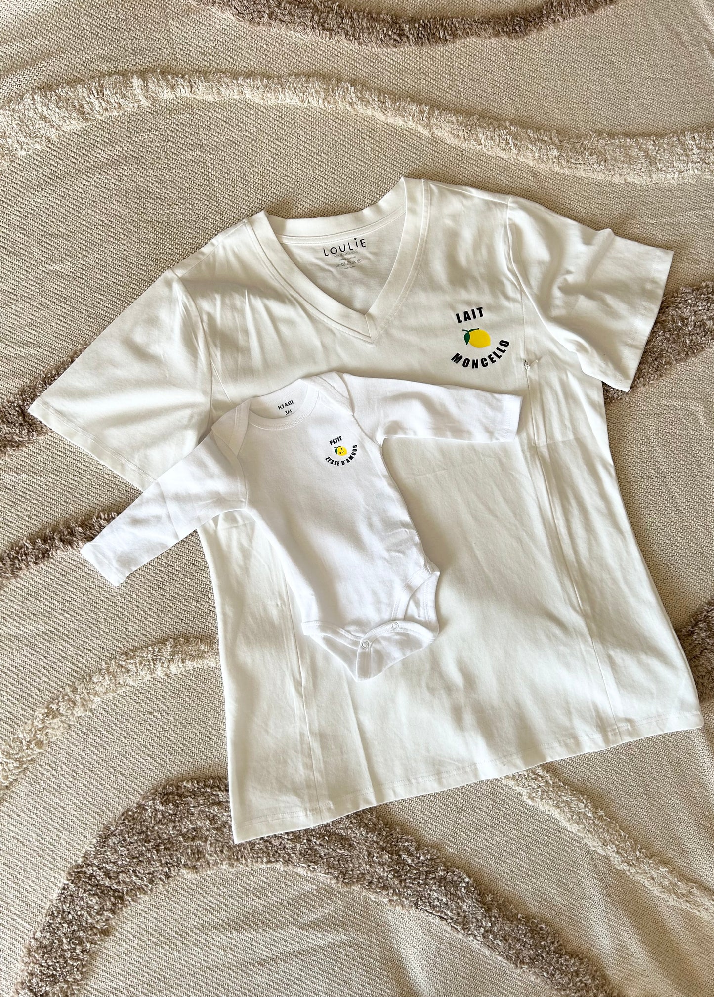 Body assorti à maman - Personnalisation sur mesure