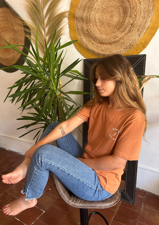 T-shirt d'allaitement JENNY - 100% coton