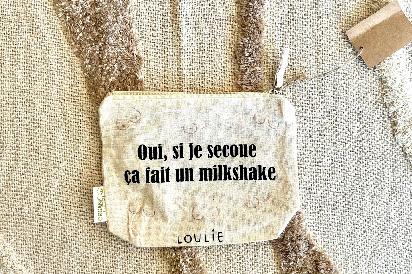 Pochette en coton MILKSHAKE