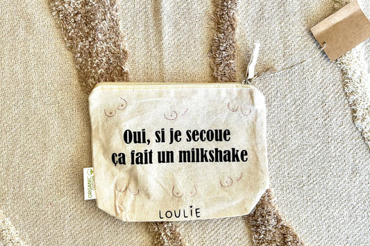 Pochette en coton MILKSHAKE