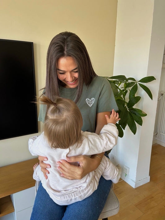 T-shirt d'allaitement ALMA - 100% coton