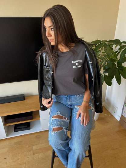 T-shirt d'allaitement JOSEPHINE - 100% coton