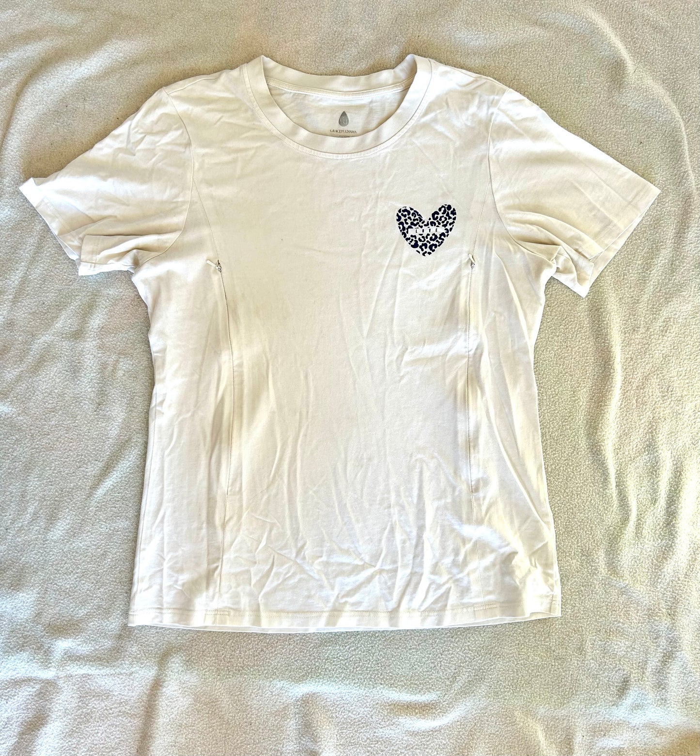 T-shirt d'allaitement JANE occasion- 100% coton