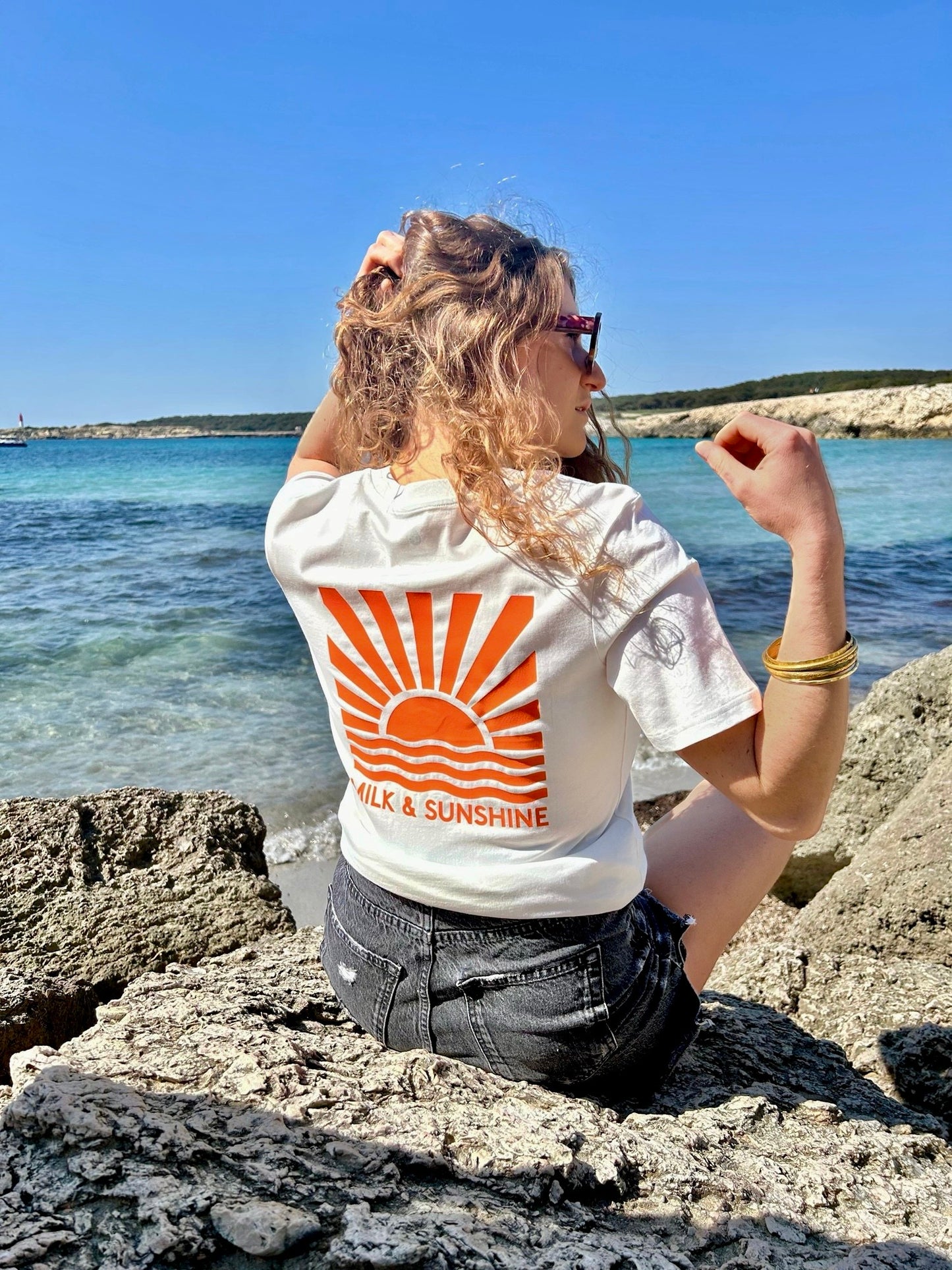 T-shirt d'allaitement JUNE - 100% coton