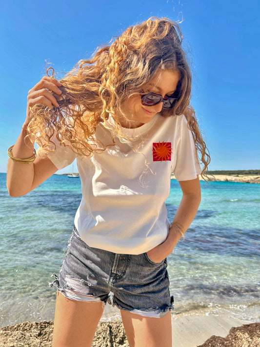 T-shirt d'allaitement JUNE - 100% coton
