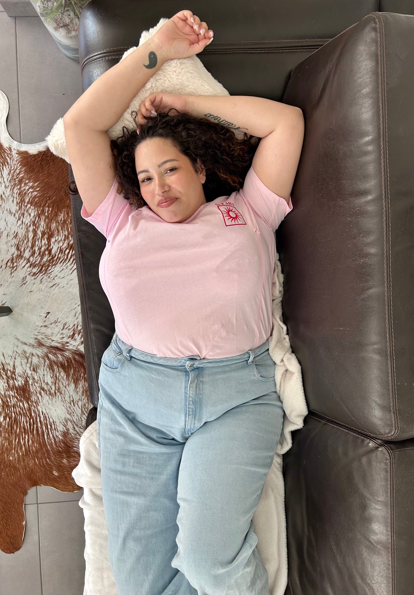 T-shirt d'allaitement OLYMPE- 100% coton