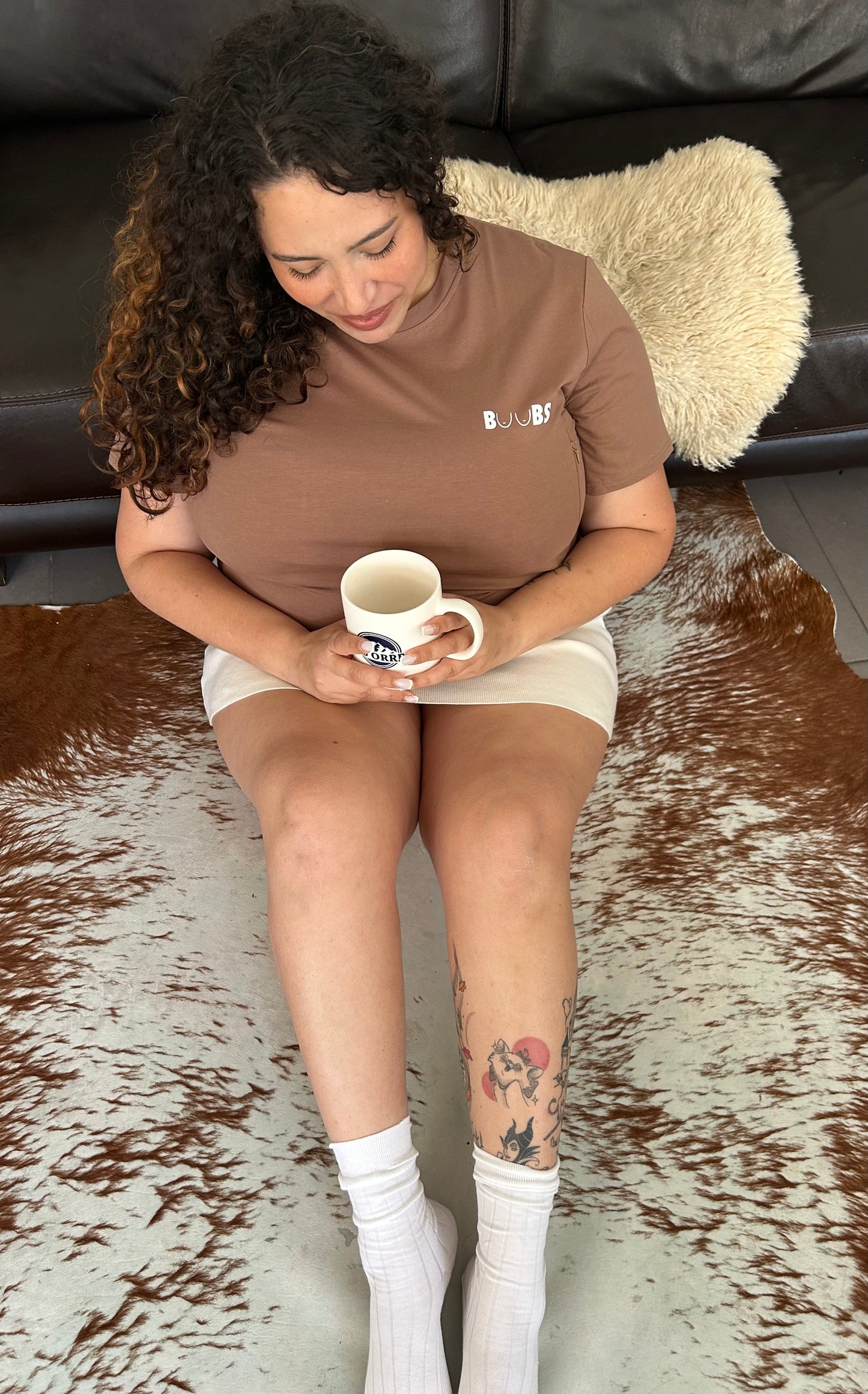 T-shirt d'allaitement ATHENA- 100% coton