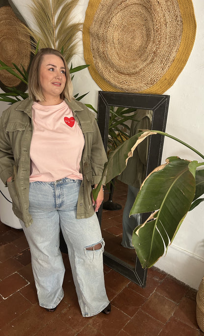 T-shirt d'allaitement ANGELIQUE - 100% coton